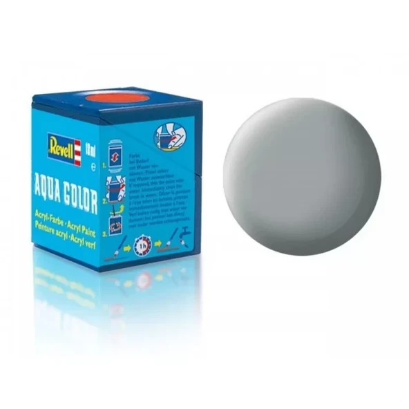 Aqua Color Light Grey - Mat Boya- 18 ml ürün görseli 1