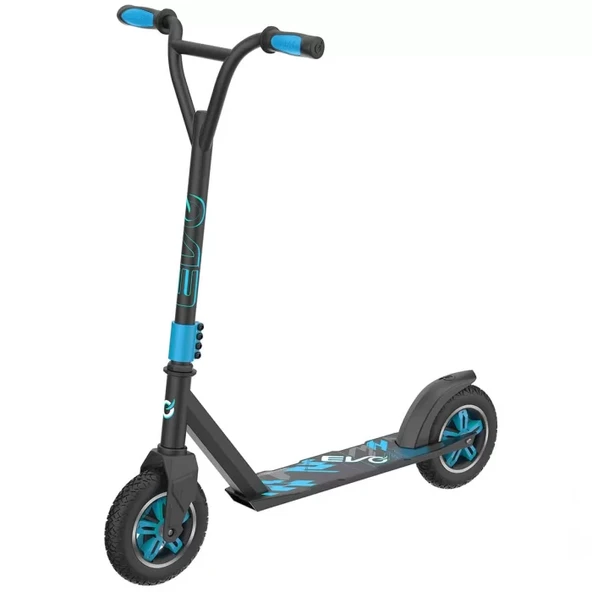 Evo 2 Tekerlekli Dirt Rider Mavi Scooter - 1