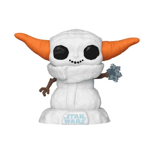 Funko POP Star Wars Holiday Snowman Grogu ürün görseli