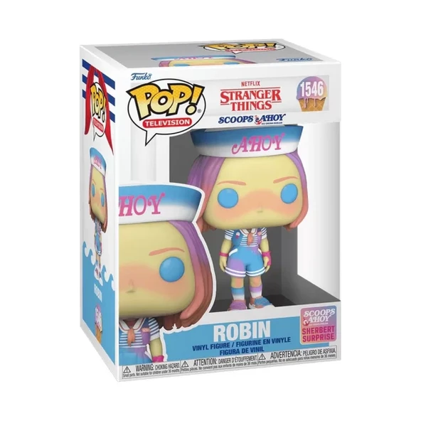 Funko POP TV: Stranger Things - Robin (Scoops Ahoy) - Resim 2