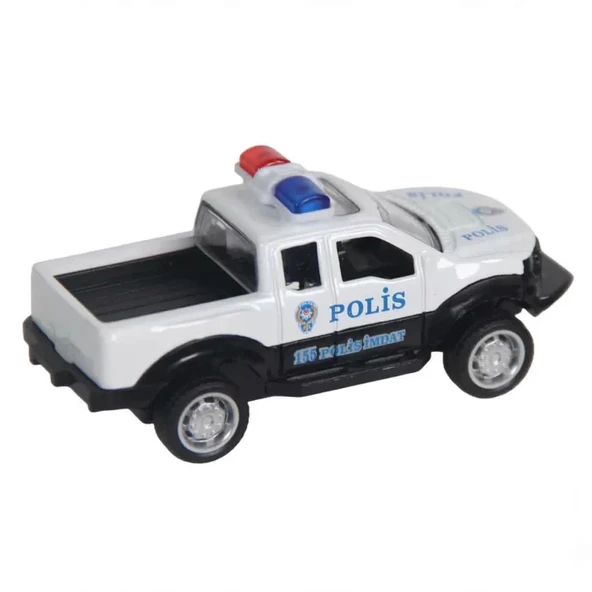 Çek Bırak Metal Polis Pickup Aracı - Resim 3