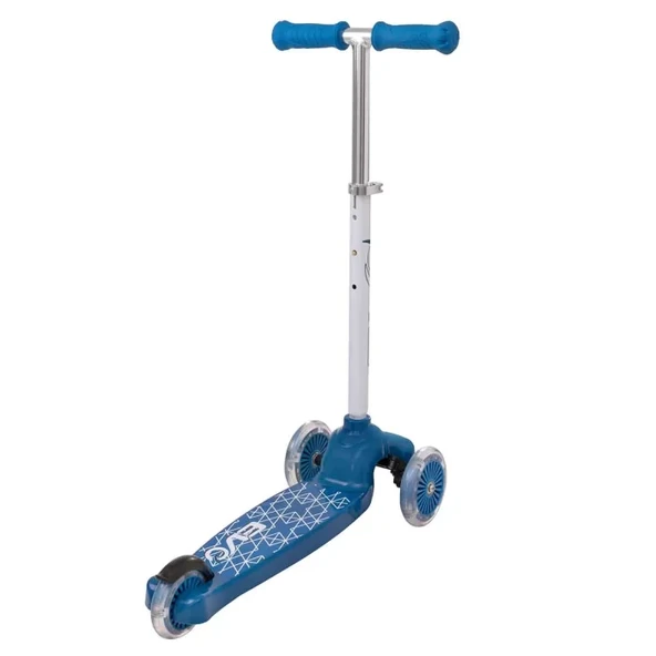 Evo 3 Tekerlekli Move'n Groove Işıklı Mavi Scooter - Resim 2