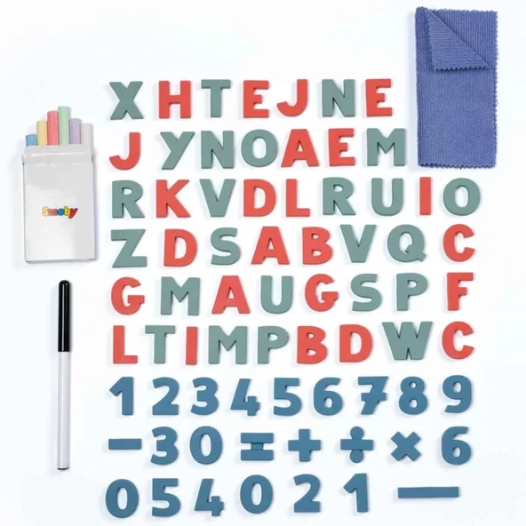 Smoby Metal Ayaklı Çift Taraflı Manyetik Yazı Tahtası 7600410308 - Resim 5