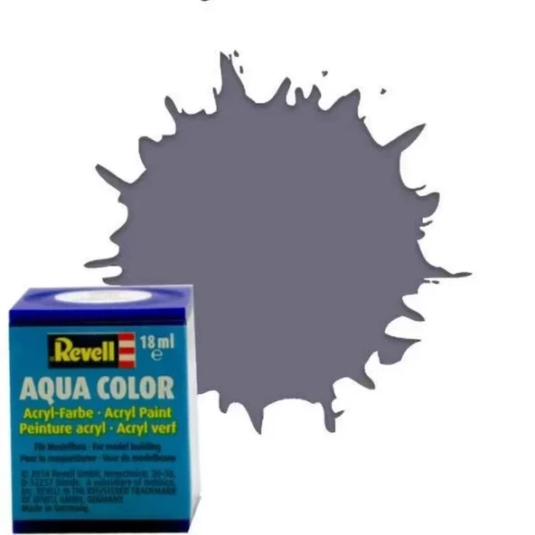 Aqua Color Mouse Grey - Mat Boya- 18 ml ürün görseli 1