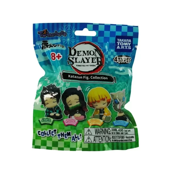 Twinchees Demon Slayer Figürleri Uyuyan Minikler - Resim 3
