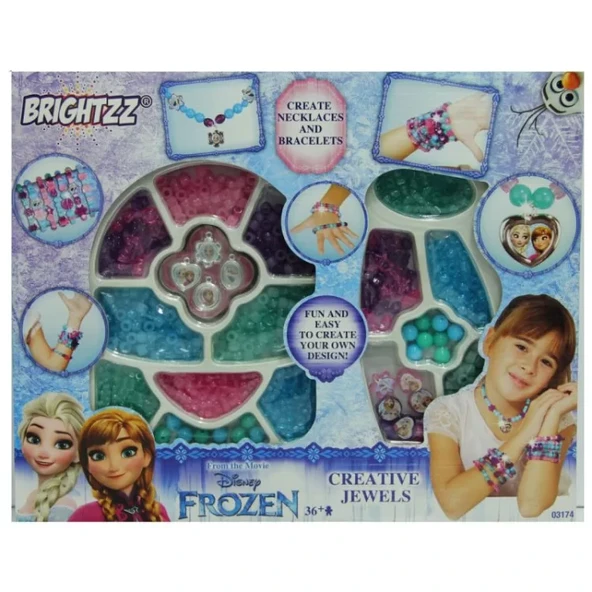 Dede Frozen Büyük Boncuk Takı Seti - Resim 2