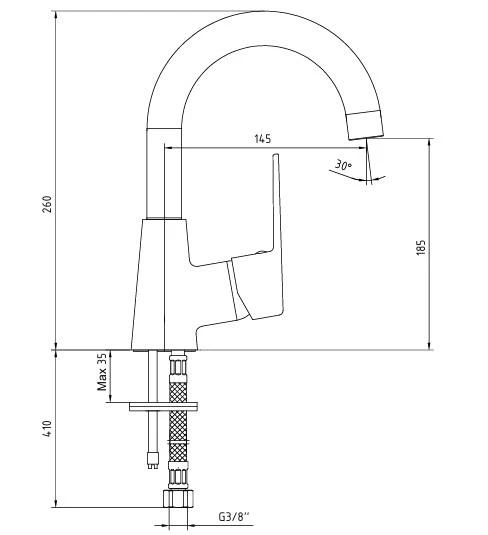 Ar Fast Lavabo Bataryası Kuğu Borulu 102188144 - 2