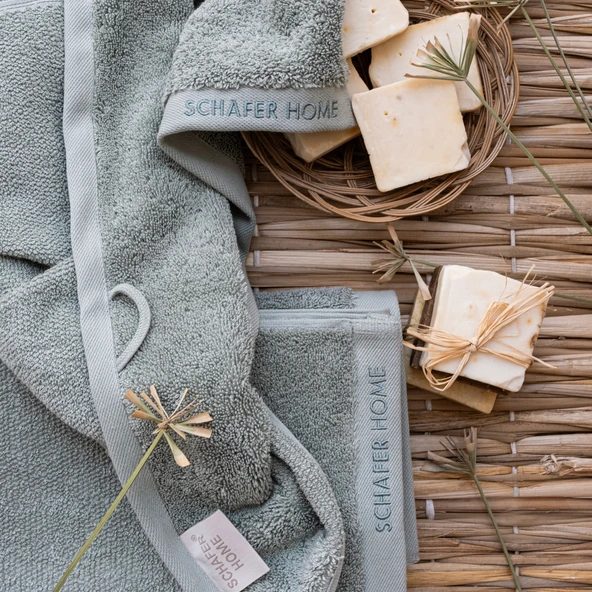 Schafer Home Soft Touch Havlu 70X140 Cm 1 Parça-Yeşil - 2