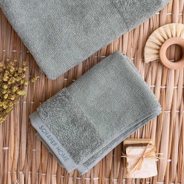 Schafer Home Soft Touch Havlu 70X140 Cm 1 Parça-Yeşil - 7