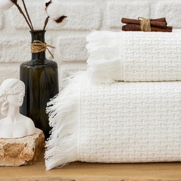 Schafer Home Polly Havlu 70x140 Cm 1 Parça-Krem - 2