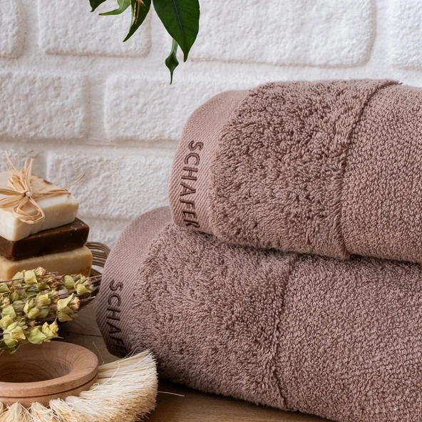 Schafer Home Soft Touch Havlu 70X140 Cm 1 Parça-Kahverengi - 6