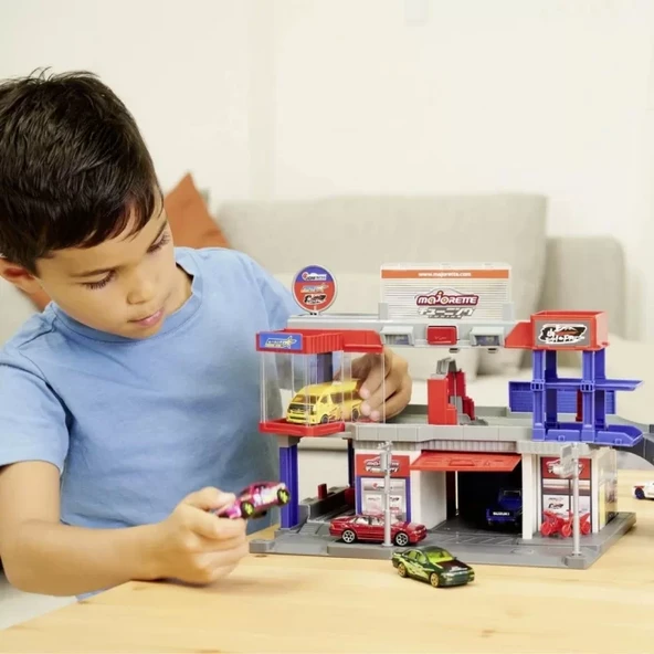Majorette Japan Serisi Garaj Seti - Resim 3