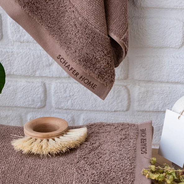 Schafer Home Soft Touch Havlu 50x90 Cm 1 Parça-Kahverengi - 3