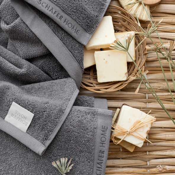 Schafer Home Soft Touch Havlu 50x90 Cm 1 Parça-Antrasit - 7