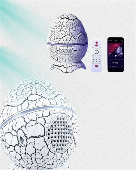 Bluetooth Hoparlör Özellikli 7 Renkli Gece Aydınlatması - 5