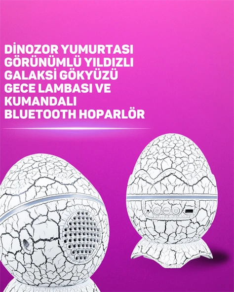 Bluetooth Hoparlör Özellikli 7 Renkli Gece Aydınlatması - 2