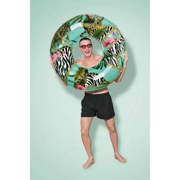 Desenli Tutmalı Simit 114 cm - Resim 3