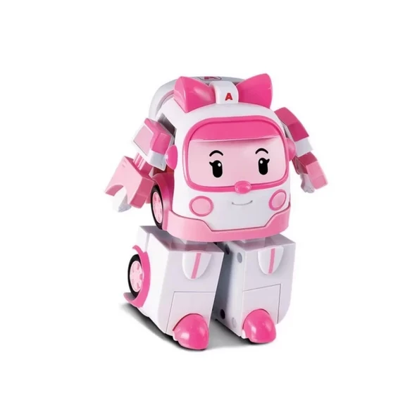 Robocar Poli Transforming Robot Figür Amber ürün görseli 1