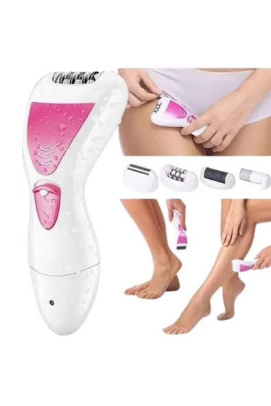 Profesyonel 4in1 Çok Amaçlı Epilasyon Aleti Şarjlı Pratik Taşınabilir - 3