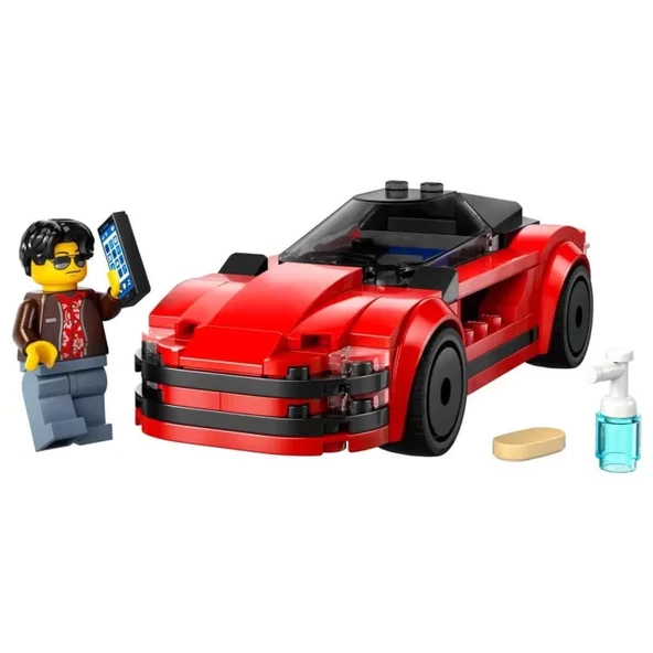 LEGO City Kırmızı Spor Araba 60448 ürün görseli