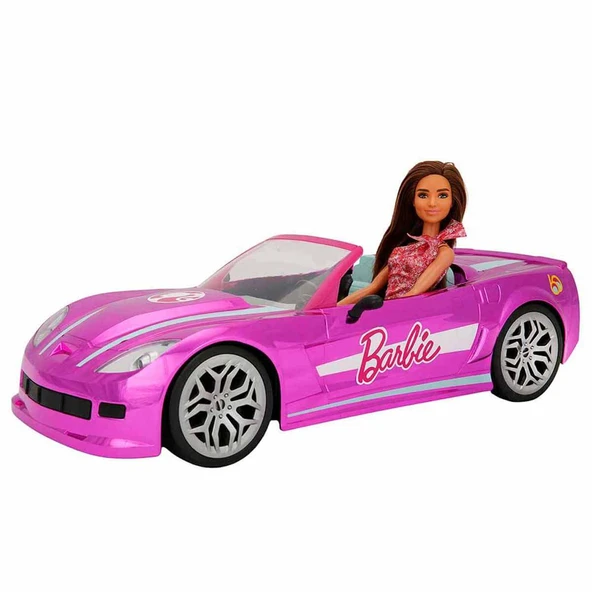 Barbie'nin Uzaktan Kumandalı Rüya Arabası - Resim 4