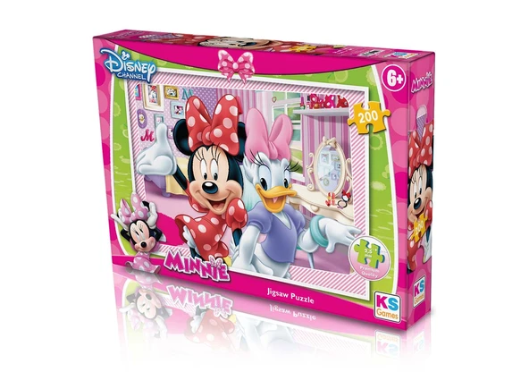 KS Minnie Puzzle 200 Parça - Resim 2