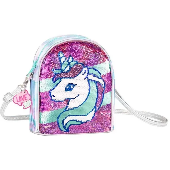 Unicorn Desenli Çapraz Çanta