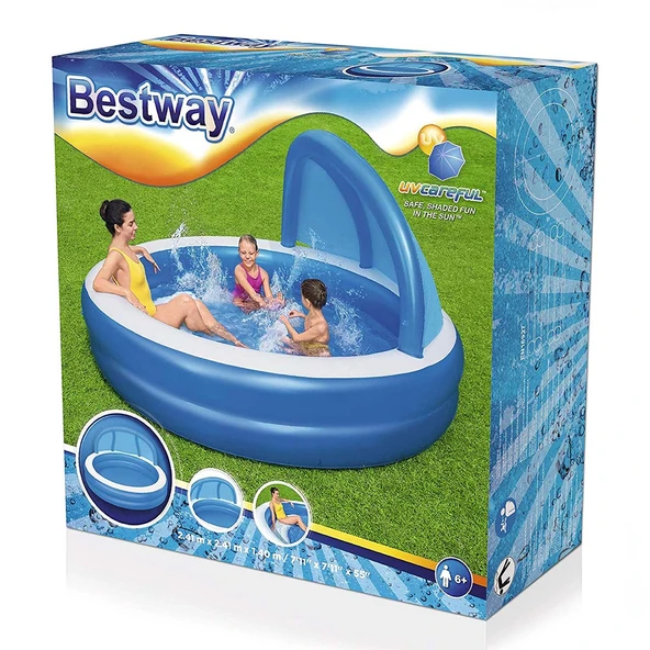 Bestway Güneşlikli Şişme Havuz 54337 - 5