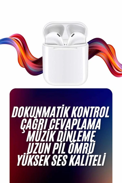 Akıllı Saat Kulaklık Hediyeli Uyku ve Sağlık Takibi Yapabilen Uzun Ömürlü - Resim 3