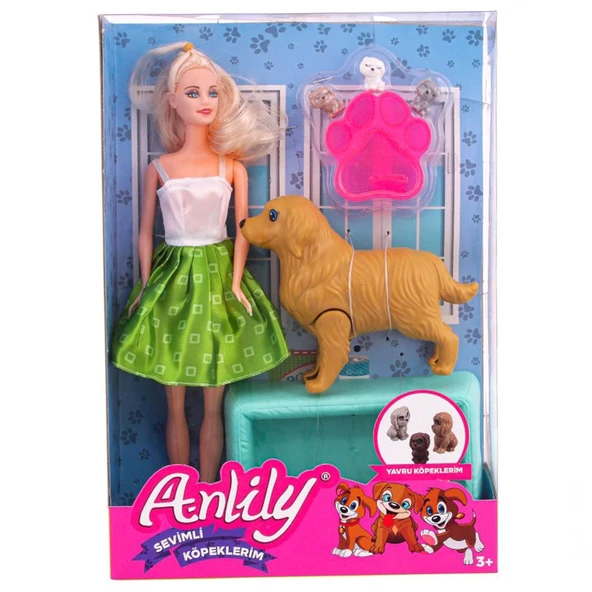 Anlily Sevimli Köpeklerim Bebek Seti - Resim 4