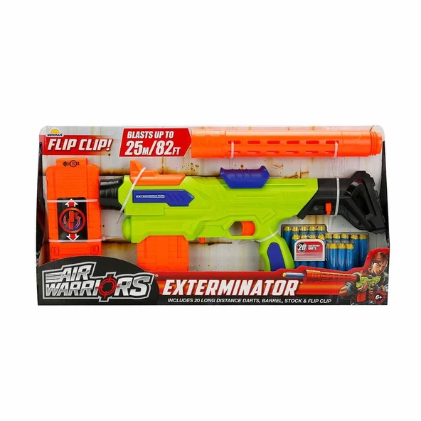 Air Warriors Exterminator Sünger Dart Atan Oyuncak - Resim 4