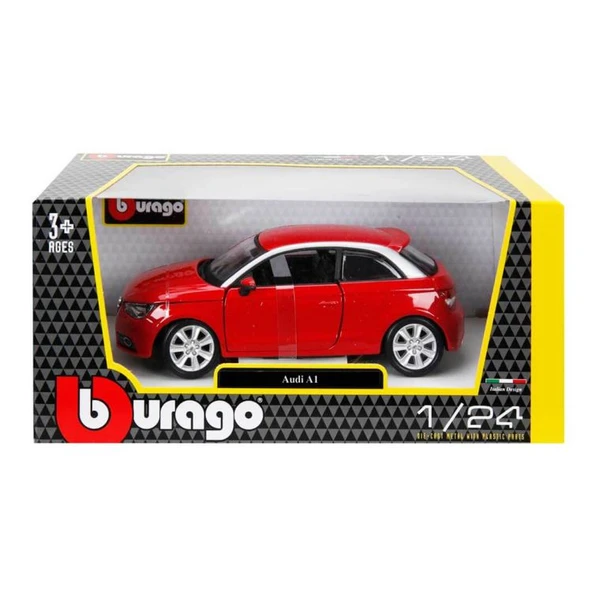 Bburago 1:24 Audi A1 Model Araba - Resim 5