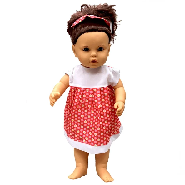 Sunman Lila Sesli Saçlı Et Bebek - 4