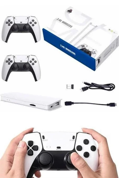 Yeni nesil 4k Hd 2.4g Kablosuz Kol 3000 Oyunlu Game Station Retro Atari Game Box - 4