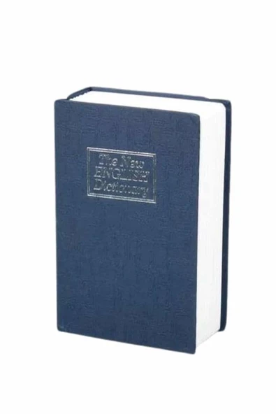 Gizli Kasa Kilitli Sözlük Görünümlü 18cm Gizli Kasa Büyük Boy Anahtarlı - 4