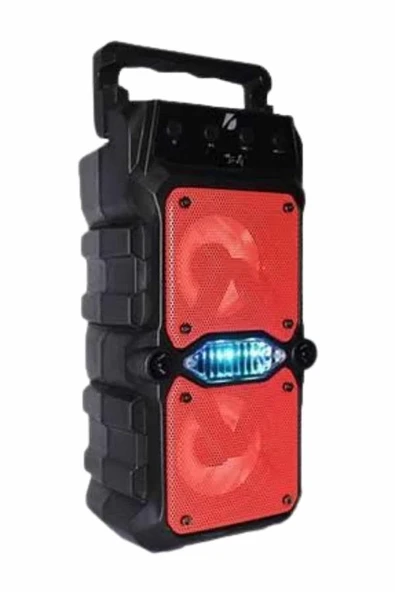 Çift Çıkışlı Güçlü Bataryalı Kablosuz Yüksek Ses Kaliteli Bluetooth Hoparlör - 4