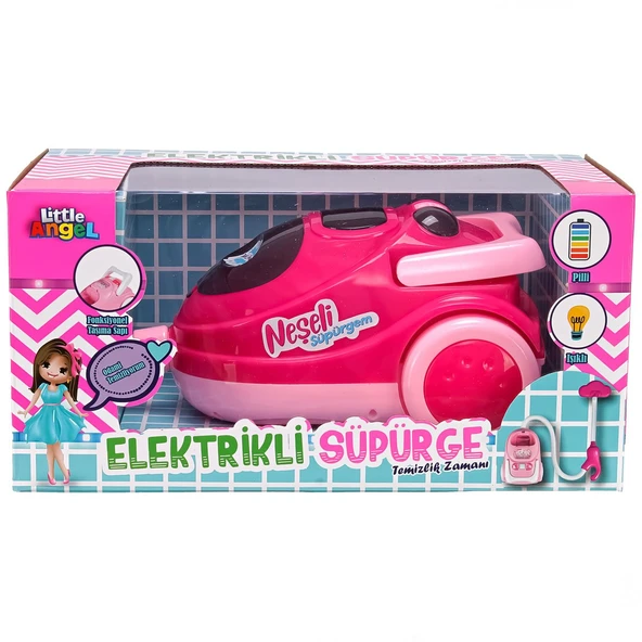 Pilli Neşeli Süpürgem 18 cm. - Resim 4