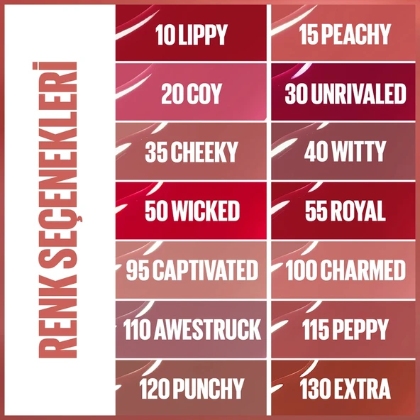 Maybelline New York Super Stay Vinyl Ink Uzun Süre Kalıcı Likit Parlak Ruj 130 Extra - Resim 4