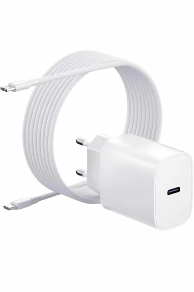 Hızlı Şarj Güç Adaptörü Şarj Aleti İOS Uyumlu 15/Pro/Pro Max - 3