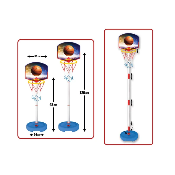 Dede Küçük Ayaklı Basketbol Potası - Resim 2