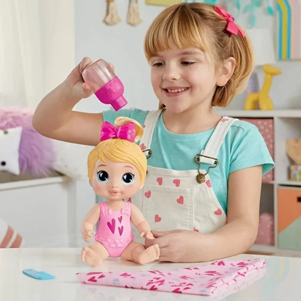 Baby Alive Bebeğimle Şampuan Eğlencesi Sarışın F9119 - 4