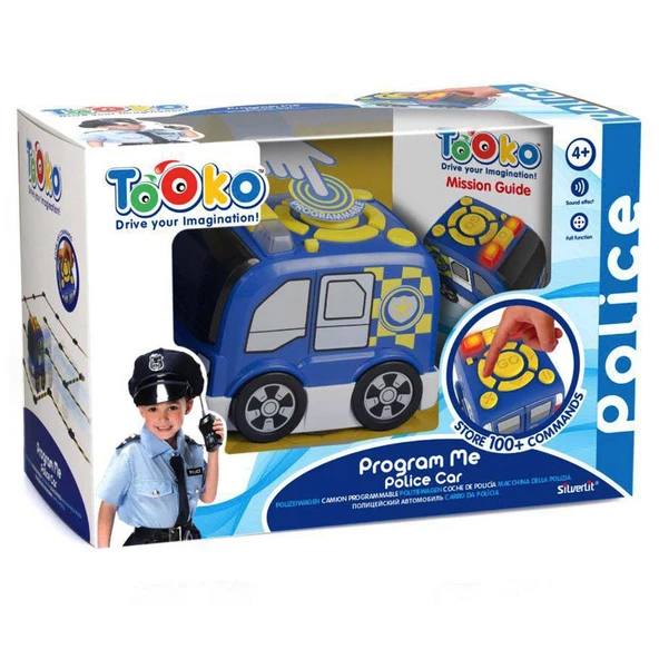Silverlit Tooko Programlanabilen Polis Aracı Oyun Seti - Resim 5