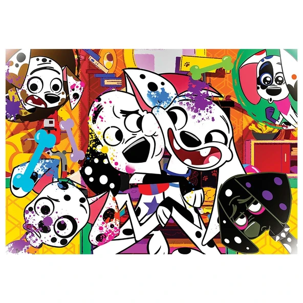 KS Dalmatian 100 Parça Puzzle - Resim 3