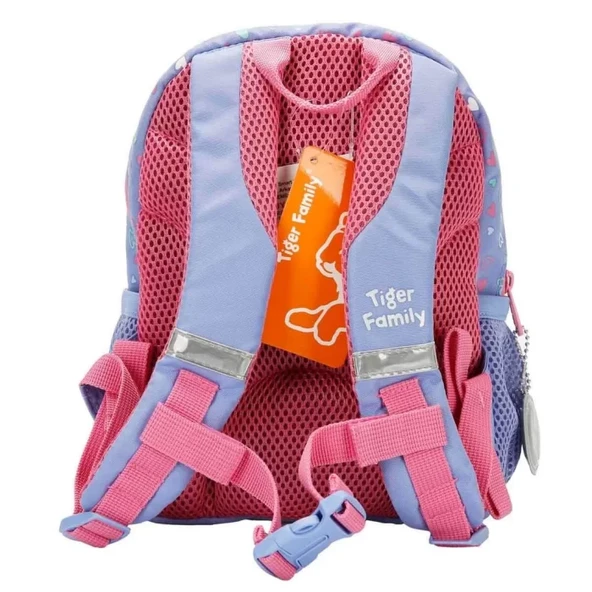 Peluş Kelebekli Mor Anaokulu Çantası - 4