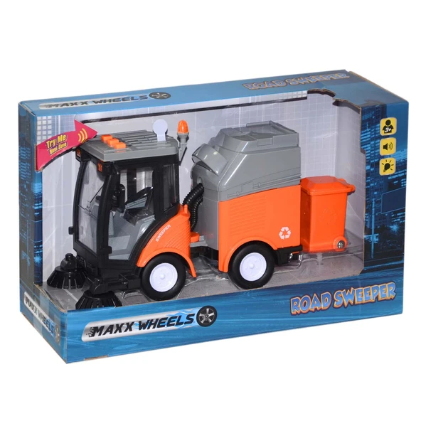 Maxx Wheels Sesli ve Işıklı Temizlik Aracı - Resim 3