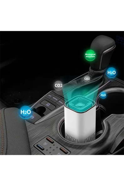 Akman Ally K2 araç içm Mini Hava Temizleyici Araba Ev Ofis Taşınabilir Air Purifie - ACL6206493-3193 ürün görseli 1