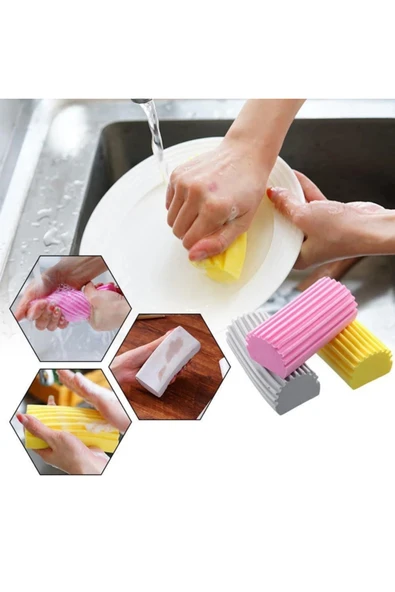 Akman ALLY R-1164 Fonksiyonel Araba Oto Yıkama Temizleme Süngeri-(1903) - ACL6202336-7856 - Resim 4