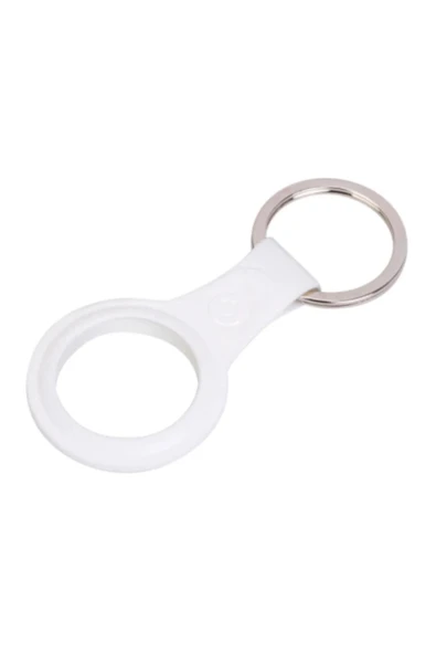 Akman ALLY AirTag İçin Asma Halkalı Deri Desenli Anahtarlık Kılıf-(1903) - ACL6206489-8576 - 3