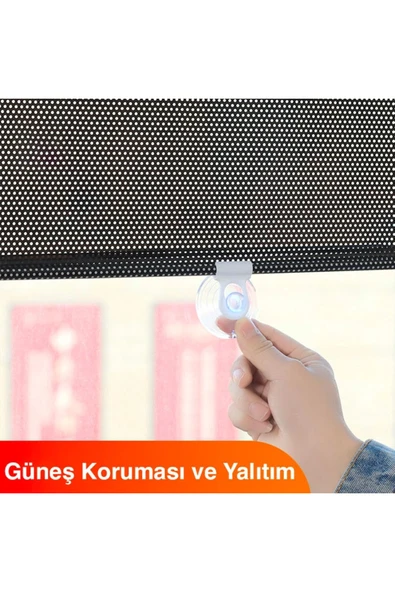 Akman Araba Araç içi Katlanabilir Araç Oto Ön Cam Güneşlik Branda 58x125cm-(1903 - ACL6205623-4709 - Resim 5
