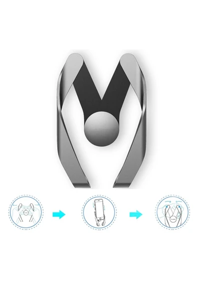 Akman Ally A21 Universal Havalandırma Araç Tutucu-(1903) - ACL6201671-2135 - 3